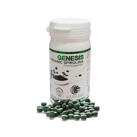 Genesis Organic Spirulina Tablets Lazada Ph