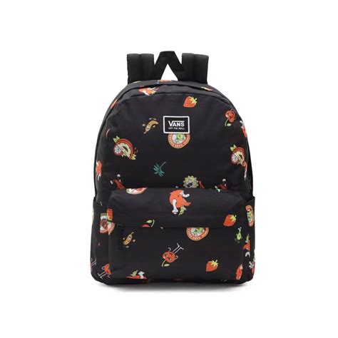 Plecak Szkolny Vans Realm Backpack Czarny Owoce Vn0A5I13Zva1 Vans