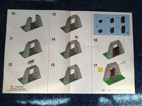 LEGO Jurassic World Gate Toys R Us Building Instructions