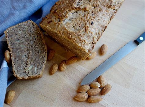 Nusskuchen Nussbrot Zuckerfrei Gesund Trockenhefe Einfach