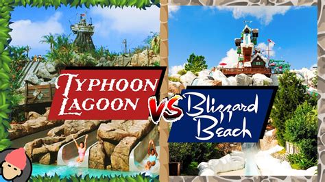 Typhoon Lagoon Vs Blizzard Beach Which Is Better Youtube