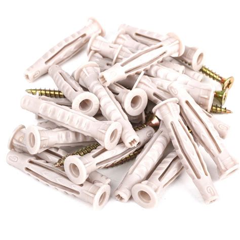 Nylon Expanding Screws Nylon Wall Plug And Plastic Expansion Screw