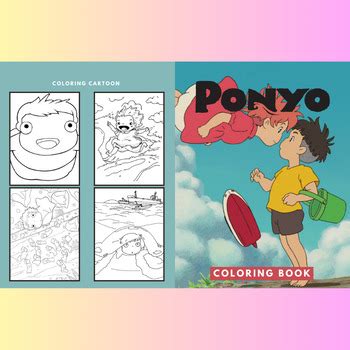 Ponyo Coloring Pages For Students Preschool Pre K Kinder St Th Th