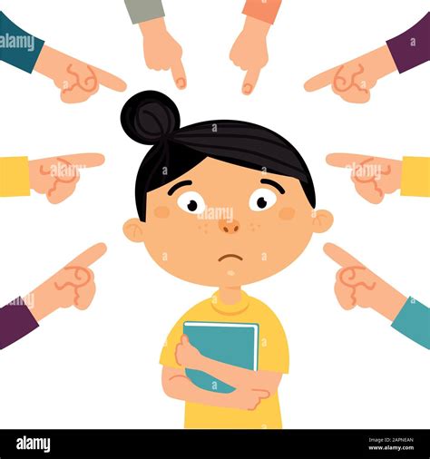 Social And Cyber Bullying Concept Stock Vector Image Art Alamy