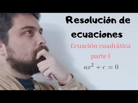 Ecuación cuadrática incompleta YouTube