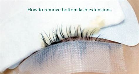 Bottom Lash Extensions How To Tutorial