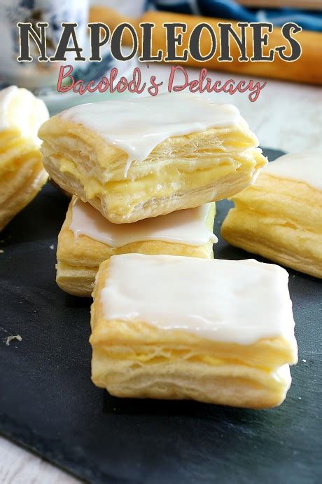 Napoleones Recipe How To Make Bacolods Delicacy Amiable Foods