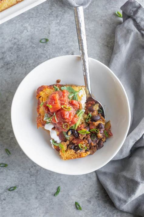 Black Bean Tamale Pie Delish Knowledge