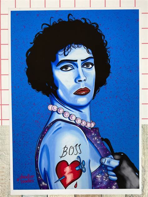 Dr Frank N Furter From Rocky Horror Picture Show Limited Art Prints