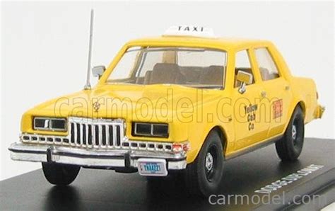 First Response Dip008 Scale 143 Dodge Diplomat Taxi Yellow Cab C