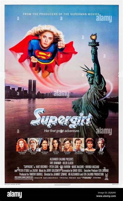 Supergirl film poster 1984 Banque de photographies et d’images à haute ...