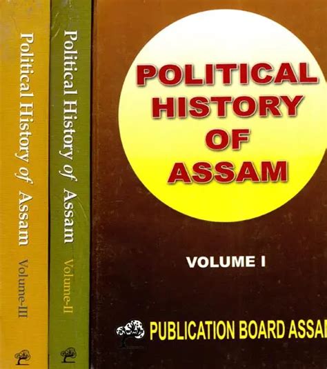 Political History Of Assam Set Of Volumes Exotic India Art