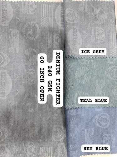 Knitted Denim Lower Lycra Fabric At Best Price In Surat Uday Sales Agency