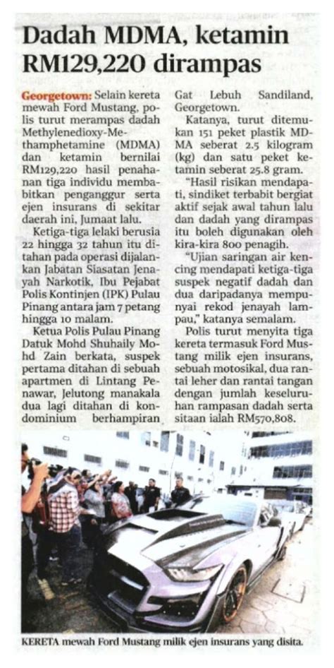 Polis Diraja M Sia On Twitter WarAgainstDrugs KERATAN AKHBAR PILIHAN