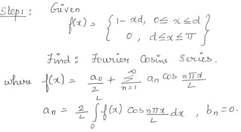 Answered Find The Fourier Cosine Series Of The Bartleby