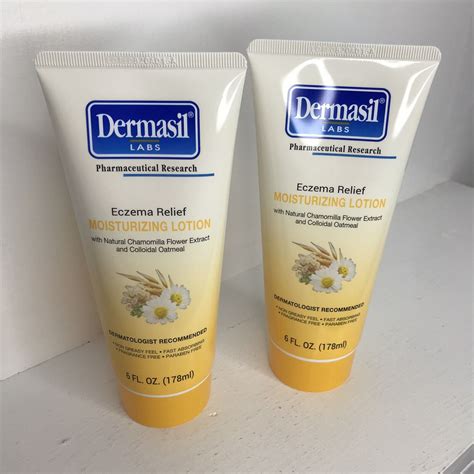 Dermasil Labs Eczema Relief Moisturizing Lotion Fragrance Free Non Greasy 2 Ebay