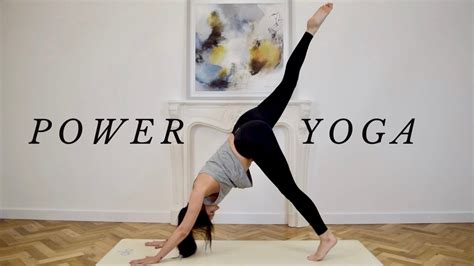 Min Intermediate Power Yoga Class Full Body Vinyasa Flow To