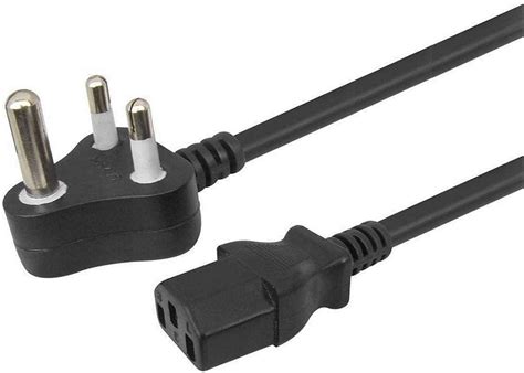 PVC 3 Pin Single Phase Power Cords For Electric Appliance At Rs 290