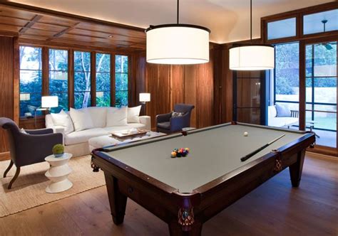 25 Cool Pool Table Lights to Illuminate Your Game Room | Sebring Design ...