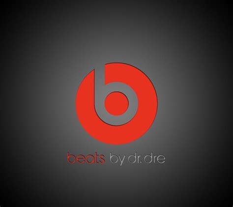 Beats By Dr Dre Black Logo Red Hd Wallpaper Peakpx