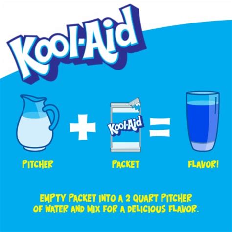 Kool-Aid Zero Sugar Blue Raspberry Lemonade Drink Mix Packet, 1 Packet - Kroger