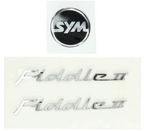 Stickerset Sym Fiddle 2 Chroom Kopen Goedkoop