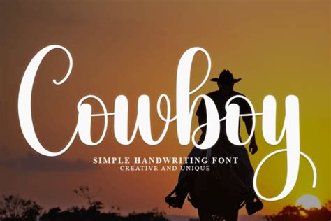 Cowboy Font by ade studio · Creative Fabrica