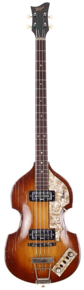 1970s Hofner 5001 Violin Bass Guitar Made In Germany