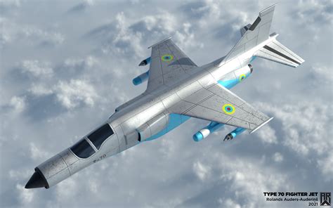 ArtStation - Type 70 Fighter Jet