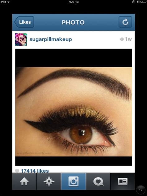 Love the gold look for brown eyes Brown Eyes, Make Up, Love, Amor ...