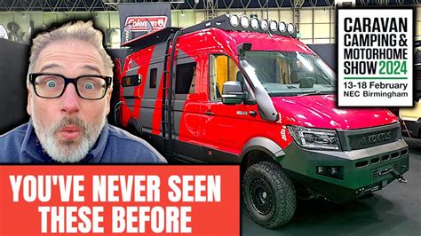 The BEST NEW Motorhomes Campervans At The CAMPING CARAVANNING