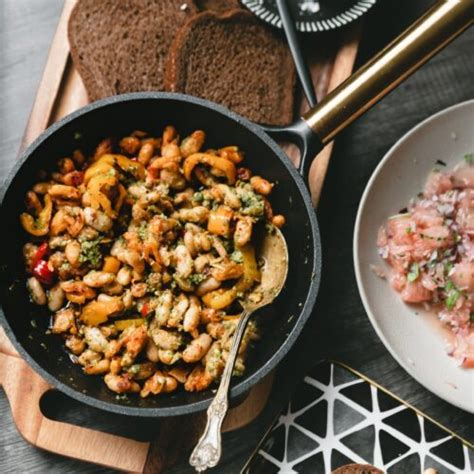 White Beans On Toast With Video Playful Cooking