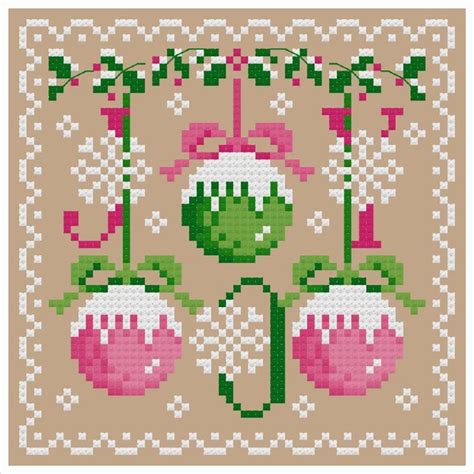 Holiday Joy Cross Stitch Pattern