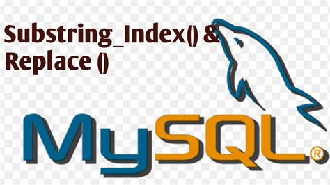 Replace And Substring Index Function In Mysql Part Mysql Tutorial