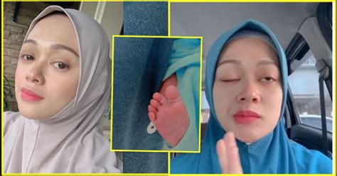 Seminggu Lumpvh Sebelah Muka Faye Kusairi Selamat Bersalin Anak