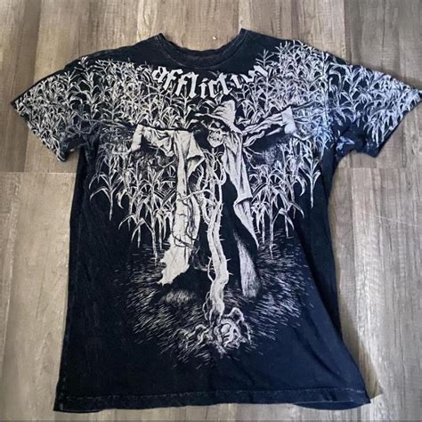 Crazy Hard Scarecrow Shrit Sematary Wore Insane Depop