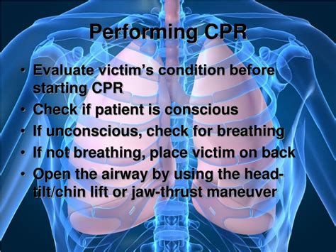 Ppt Cardiopulmonary Resuscitation For Adults Powerpoint Presentation