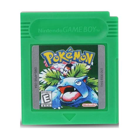 Poké mon Gold Silver Crystal Red Yellow Blue Green For Nintendo Gameboy