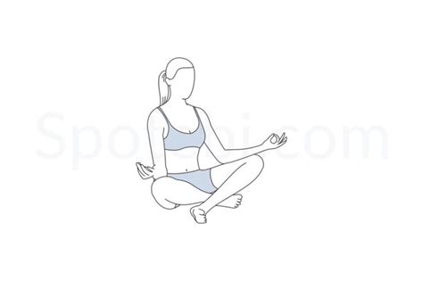 Easy Pose Sukhasana In 2020 Yoga Workout Routine Workout Guide