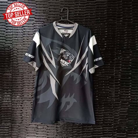 Jual Baju Jersey Gaming Esport Warna Dark Full Printing Custom Desain