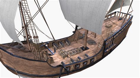 3D model caravel ship - TurboSquid 1699822