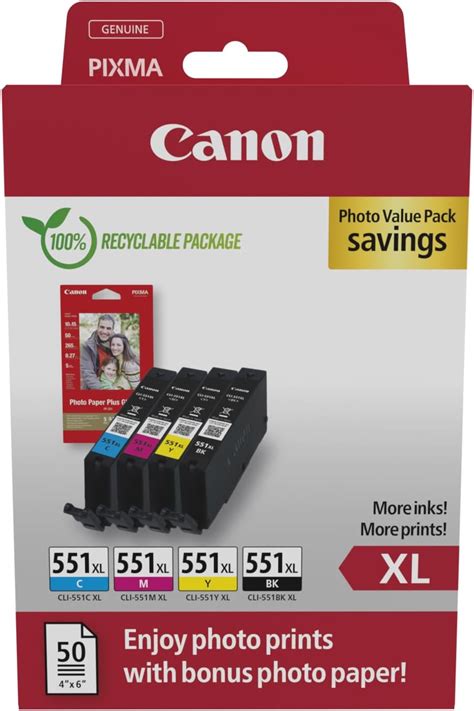 Canon Cli Xxl C M Y Bk Vorteilspack Tintenpatronen H Chste