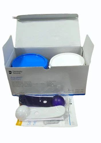 Paste Dentsply Sirona Aquasil Soft Putty For Dental Consumable Box At