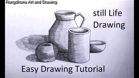 Still Life Drawing For Beginners Drawing Still Life How To Draw