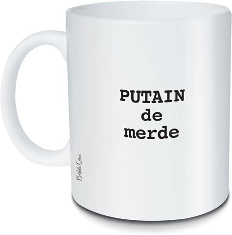 Mug Putain De Merde Amazon Fr Cuisine Et Maison