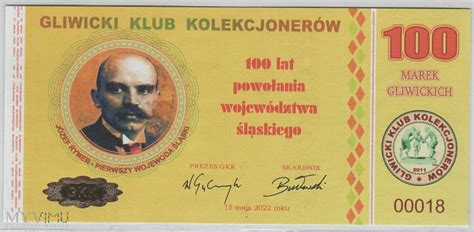 Bon 100 Marek Gliwickich 2 w Muzeum Banknotów by Raggaman w