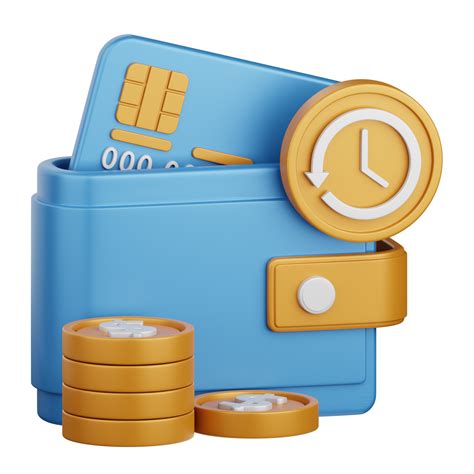 3d rendering payment history isolated useful for payment, money and