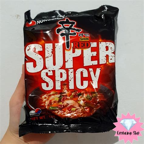 Jual Nongshim Shin Red Super Spicyshin Ramyun Super Spicy 120gr