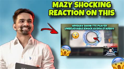 Mazy Is Live Shocking Reaction On This Hydra Gamer Youtube