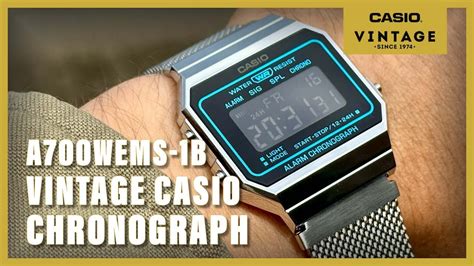 Unboxing The Casio Vintage A Wems Bef Youtube